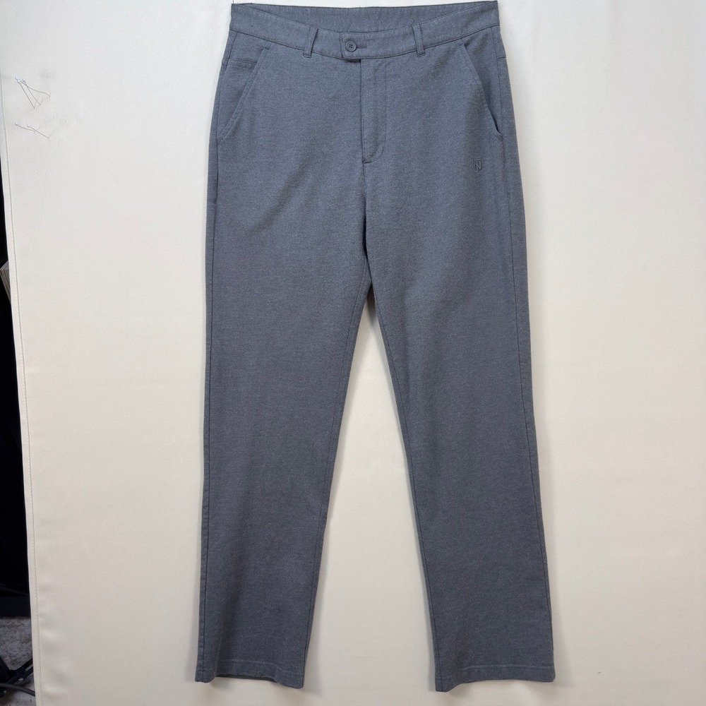 Li-Ning Pants Mens XL Gray Heathered Straight Leg Athleisure Golf Casual XL